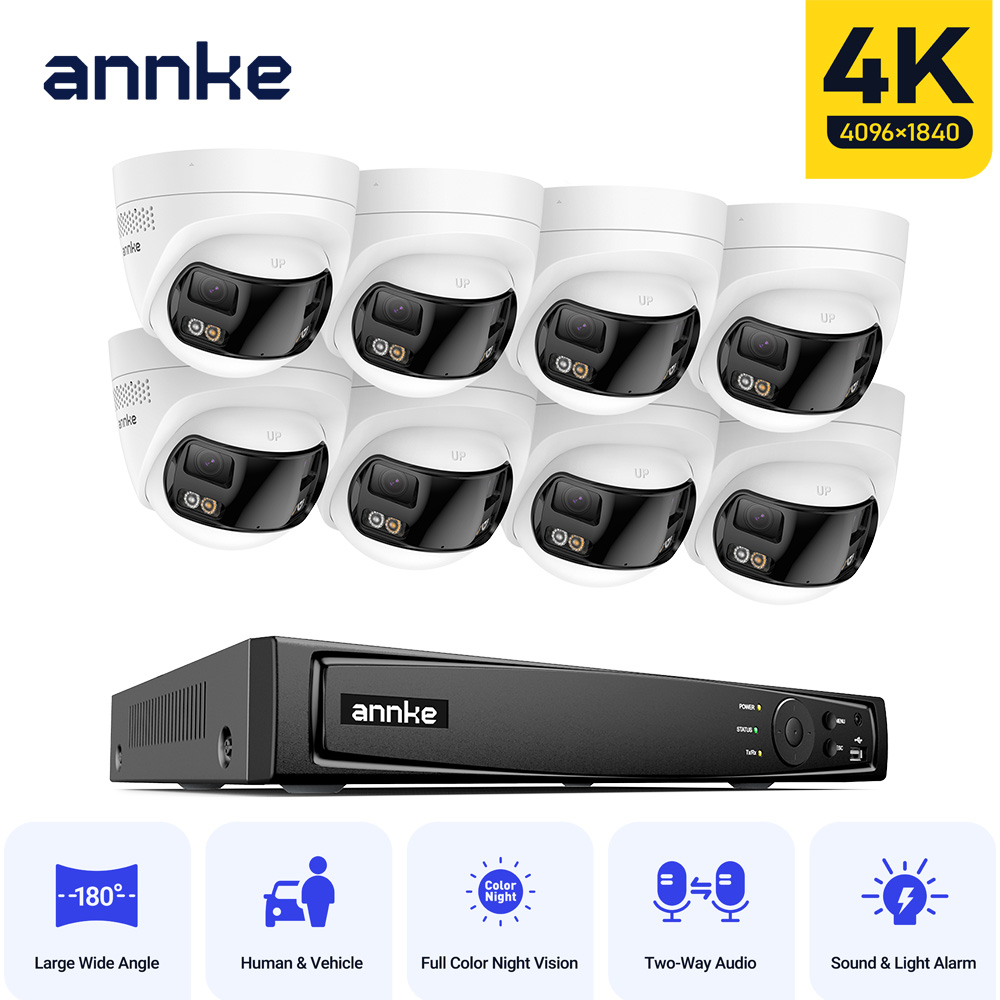 Garden Camera - ANNKE 4K Outdoor Video Security Camera
