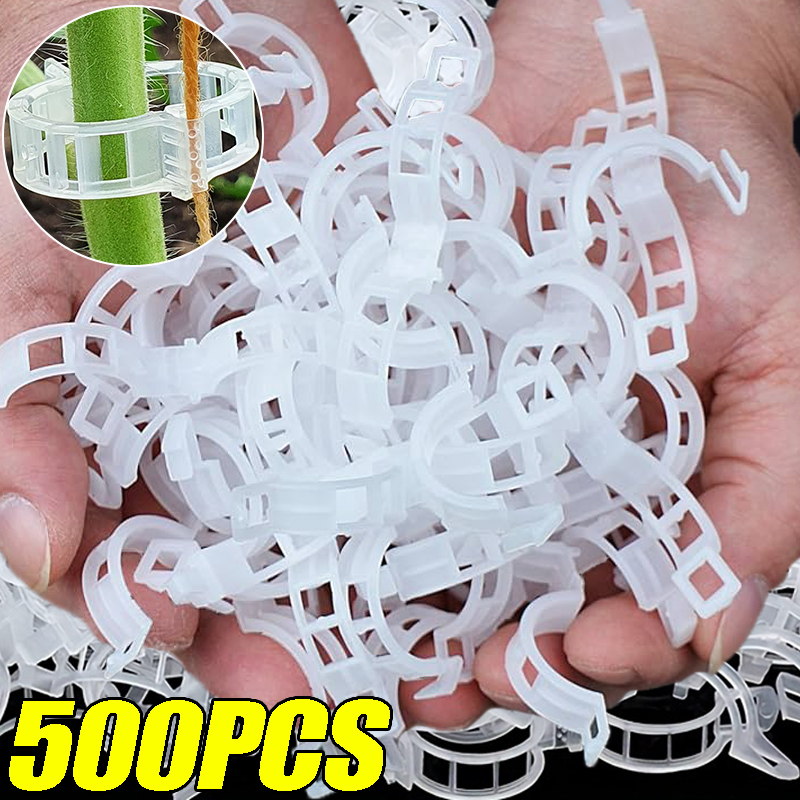 Smart Garden Kit - Plant Support Clips Reusable Plastic Connects