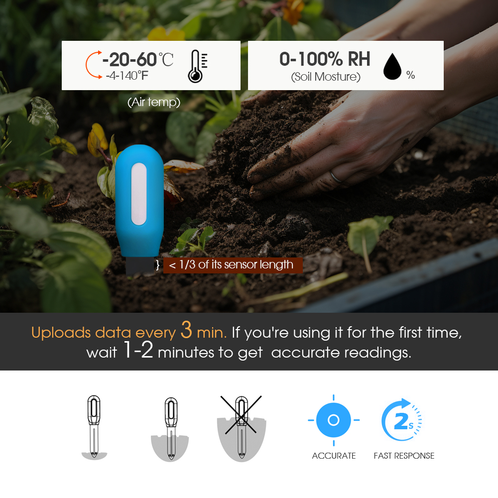 Smart Zigbee Soil Sensor for H - Plant Sensor 评论和价格