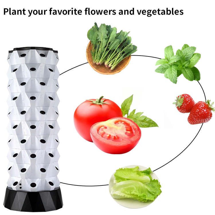Smart Farm Hydroponics Kit Sel - Hydroponic Tower 评论和价格