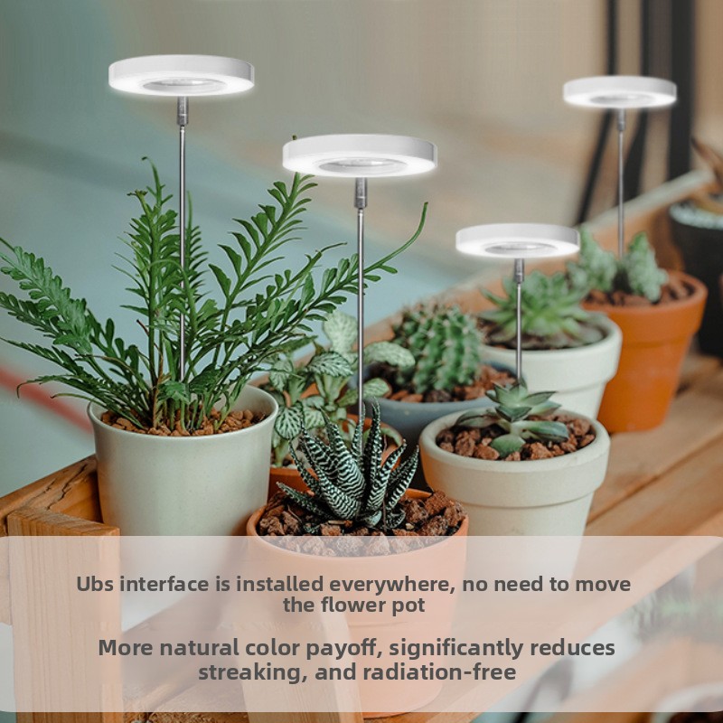 Timing Dimmable Angel Ring LED - Plant Grow Light Full Spectrum 评论和价格