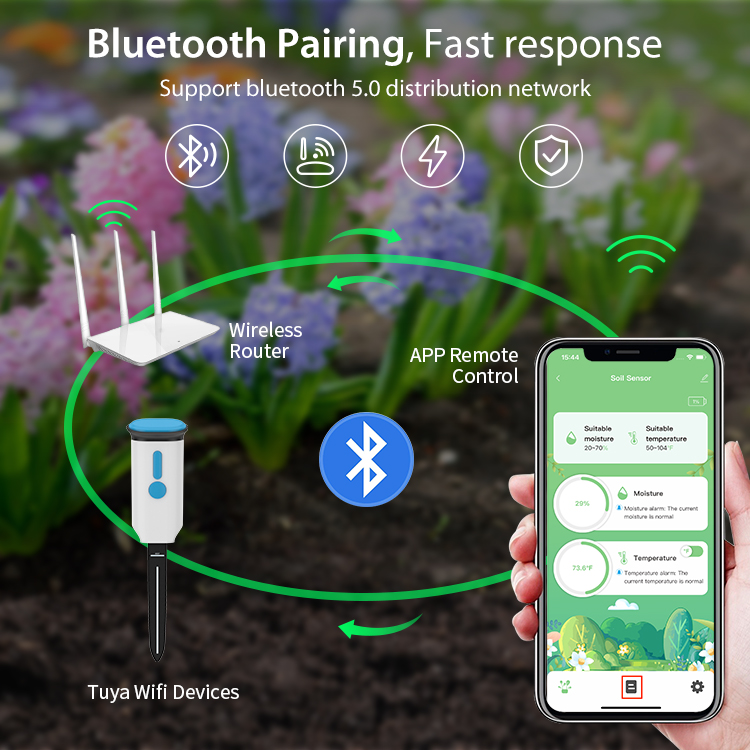 Tuya Smart Soil Moisture Senso - Plant Sensor 评论和价格