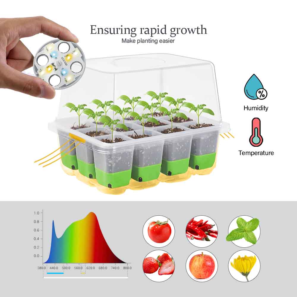 LED Grow Light Seedling Starte - Grow Light Led 评论和价格