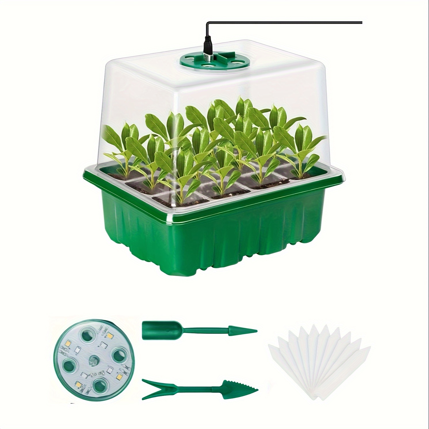 Seedling Starter Kit - 1/2/3 S - Grow Light Led 评论和价格
