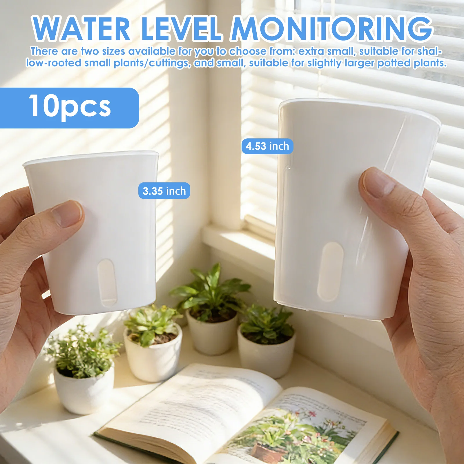 10 Pcs Self Watering Planter L - Hydroponic Grow Pod 评论和价格