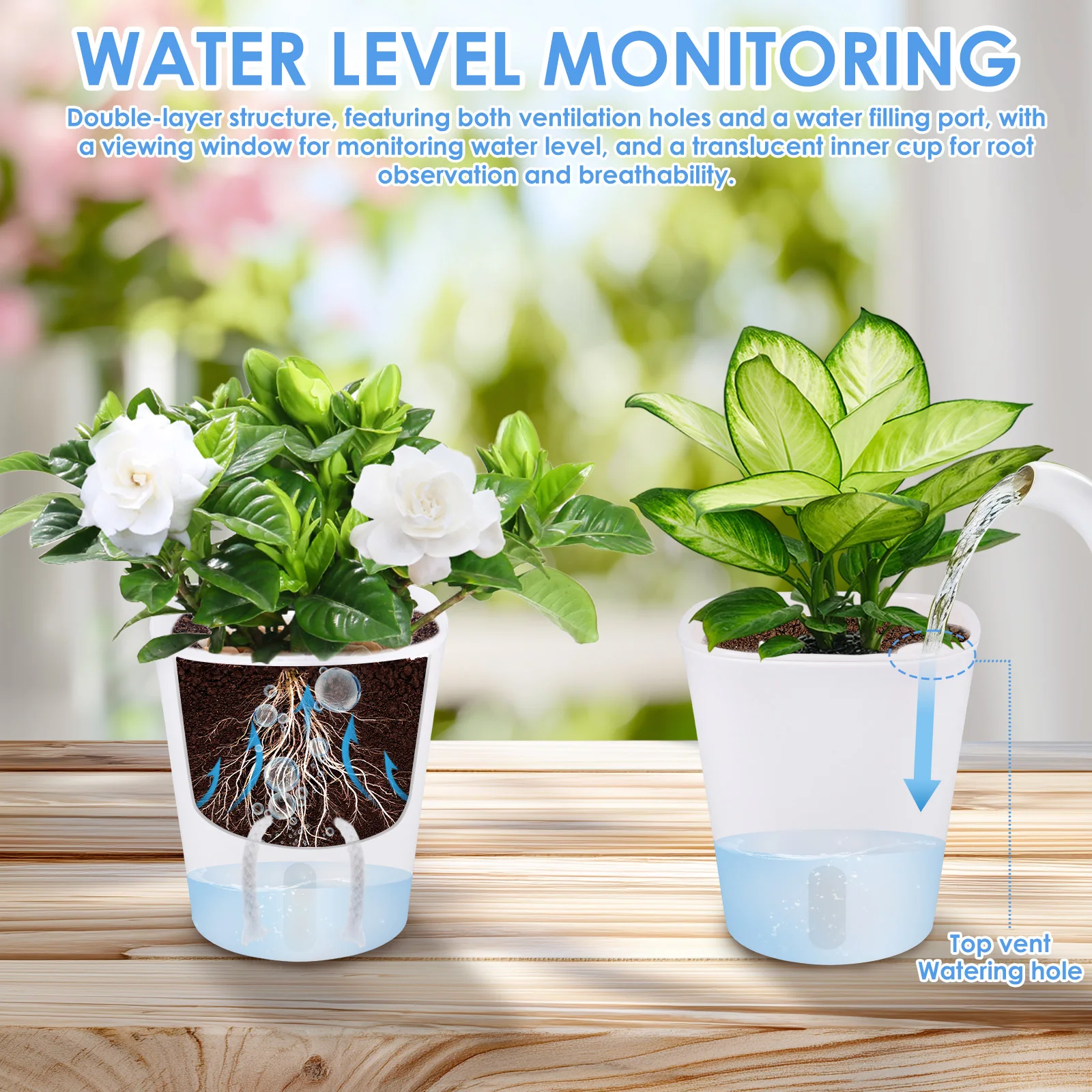 10 Pcs Self Watering Planter L - Hydroponic Grow Pod 评论和价格