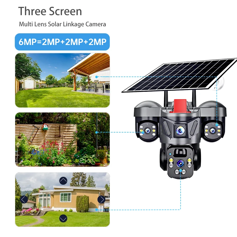 KERUI V380 Pro Outdoor PTZ 6MP - Garden Camera 评论和价格