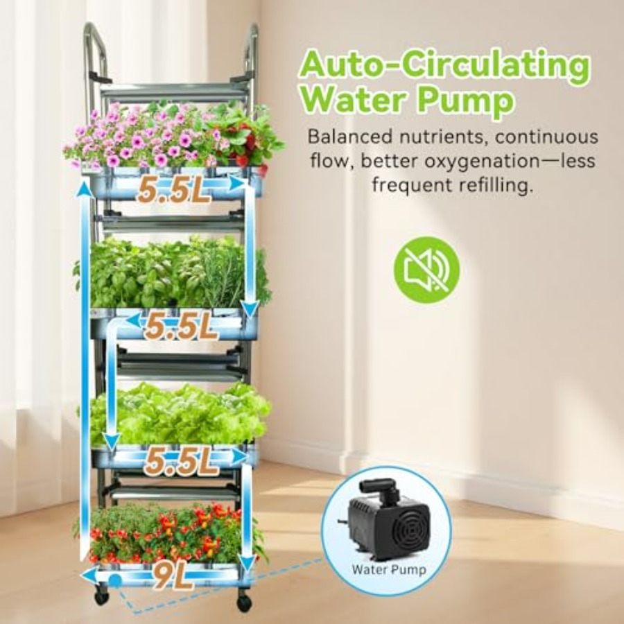 Indoor hydroponics growing sys - Smart Garden System 评论和价格