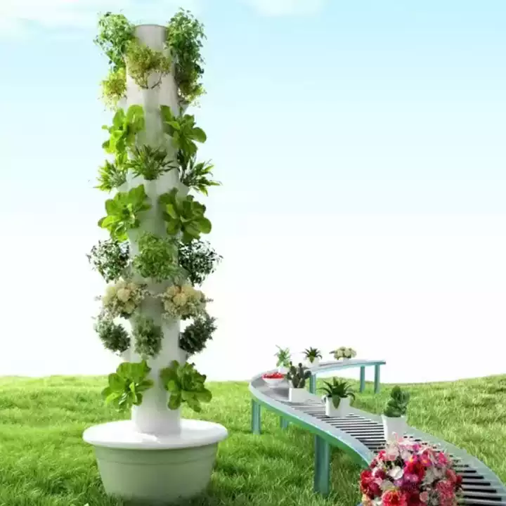 1pcs 5 7 9 Tiers,20 28 36 Hole - Hydroponic Tower 评论和价格