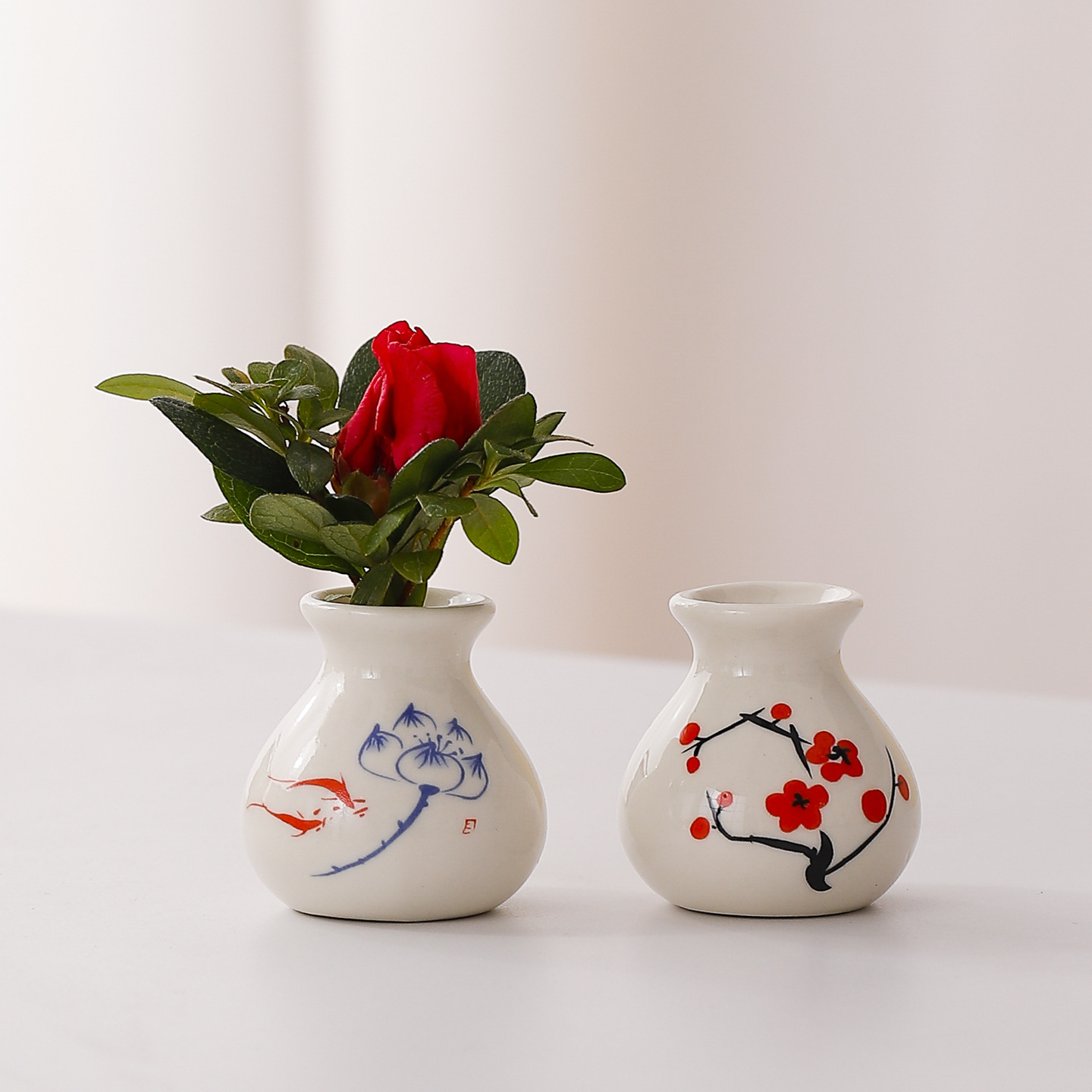 Retro Ceramic Vase Flower Vase - Hydroponic Grow Pod 评论和价格